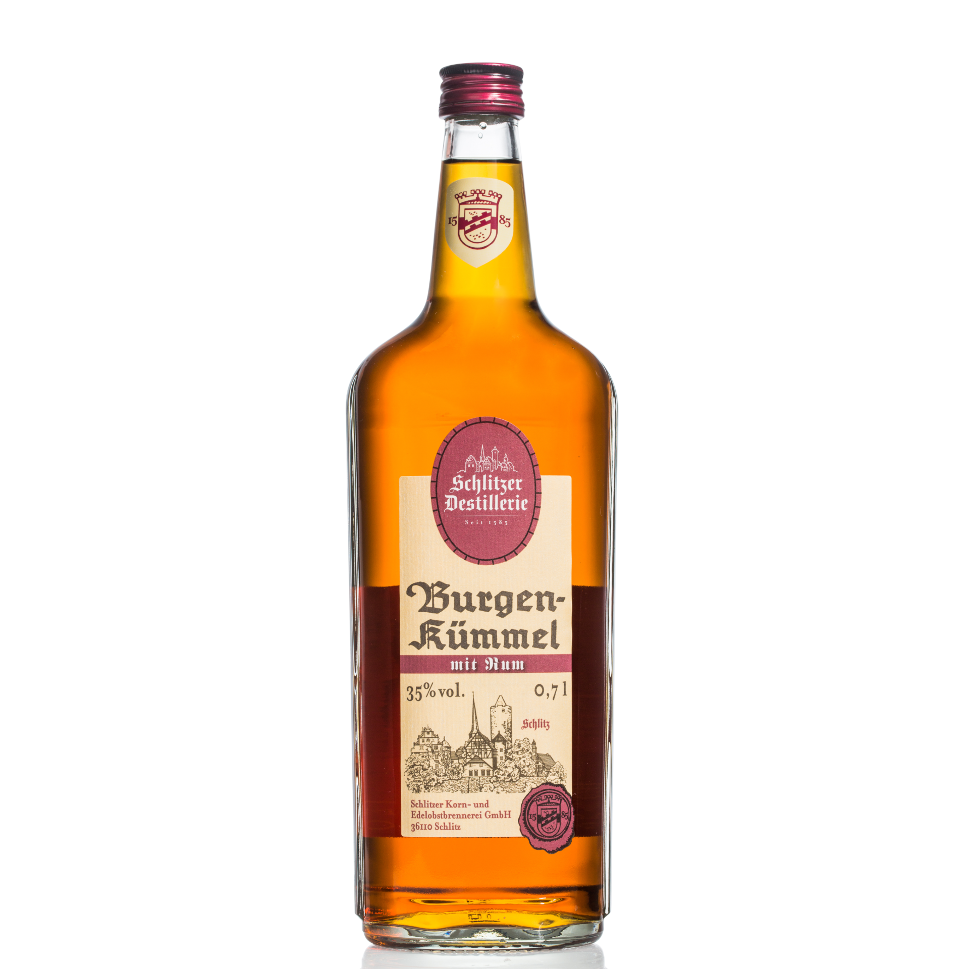 Burgen Kümmel mit Rum